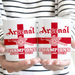 Arsenal FC Premier League Champions 25/26 Ceramic Mug – TANTN23261