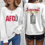 Arsenal FC Premier League Champions 25/26 Round Neck Raglan Sleeve Sweatshirt – TANTN23027