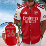 Arsenal FC Premier League Champions 25/26 Short Sleeve Button-Down Shirt – TANTN23071
