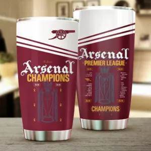 Arsenal FC Premier League Champions 25/26 Tumbler Cup - TANTN23068