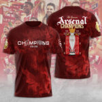 Arsenal FC Premier League Champions 25/26 3D Apparel – TANTN23139