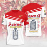 Arsenal FC Premier League Champions 25/26 3D Apparel – TANTN23062