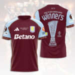 Aston Villa FC 2025-26 UEFA Europa League 3D Apparel – HOATT18177