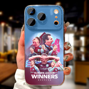 Aston Villa 2025-26 UEFA Europa League Winners Phone Case – HOATT18106