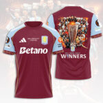 Aston Villa 2025-26 UEFA Europa League Winners 3D Apparel – HOATT18104