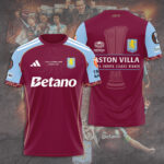 Aston Villa Europa League Winners 25/26 3D Apparel – TANTN23055