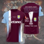 Aston Villa FC Europa League Winners 25/26 3D Apparel – TANTN23227