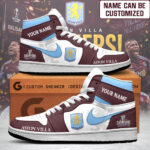 Personalized Aston Villa Europa League Winners 25/26 AJ1 Sneaker – TANTN23126