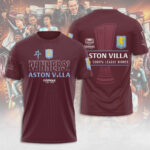 Aston Villa Europa League Winners 25/26 3D Apparel – TANTN23060