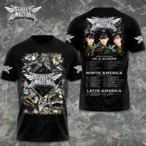Babymetal World Tour 2026 3D Apparel - GNE6675