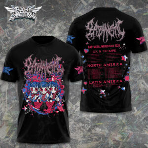Babymetal World Tour 2026 3D Apparel - GNE6678