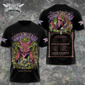Babymetal World Tour 2026 3D Apparel - GNE6703