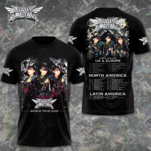 Babymetal World Tour 2026 3D Apparel - GNE6713