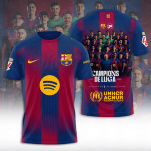FC Barcelona LaLiga Winners 25/26 3D Apparel - TANTN22771