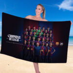 FC Barcelona LaLiga Winners 25/26 Rectangle Beach Towel – TANTN22773