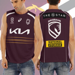 Brisbane Broncos 3D O-neck Tank Top – TANTN22788