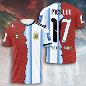 Cristiano Ronaldo x Lionel Messi The Last Dance World Cup 2026 3D Apparel - TANTN22963