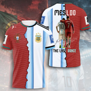 Cristiano Ronaldo x Lionel Messi The Last Dance World Cup 2026 3D Apparel - TANTN22975