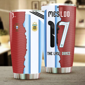 Cristiano Ronaldo x Lionel Messi The Last Dance World Cup 2026  Tumbler Cup - TANTN22974