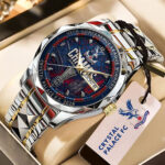 Crystal Palace FC UEFA Conference League Winners 2026 Alloy Luxury Quartz Watch – TMTHU6544