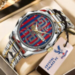 Crystal Palace FC UEFA Conference League Winners 2026 Alloy Luxury Quartz Watch – TMTHU6545