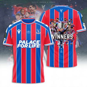 Crystal Palace FC UEFA Conference League Winners 2026 3D Apparel - TANTN23213
