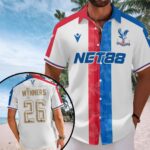 Crystal Palace FC 2026 UEFA Conference League Winners Short Sleeve Button-Down Shirt – HOATT18298