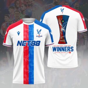 Crystal Palace FC 2026 UEFA Conference League Winners 3D Apparel - HOATT18299