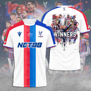 Crystal Palace FC UEFA Conference League Winners 2026 3D Apparel - TANTN23223