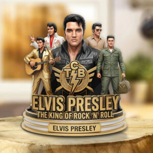 Elvis Presley Custom Shape Acrylic Plaque - TMTHU6090