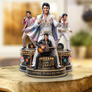 Elvis Presley Custom Shape Acrylic Plaque – TMTHU6492