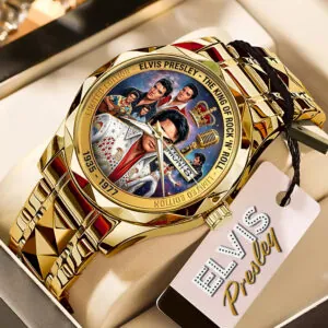 Elvis Presley Alloy Luxury Quartz Watch - TMTHU6263