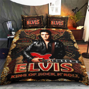 Elvis Presley 3-Piece Duvet Bedding Set - TMTHU6394