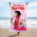 Elvis Presley Rectangle Beach Towel – HOATT17792
