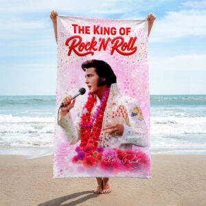 Elvis Presley Rectangle Beach Towel - HOATT17792