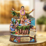 Elvis Presley: Blue Hawaii 65th Anniversary Custom Shape Acrylic Plaque – TMTHU6279
