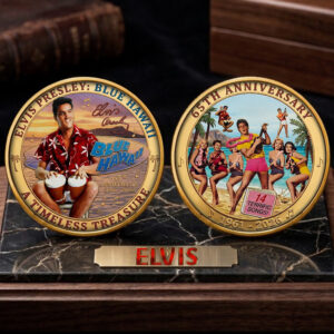 Elvis Presley: Blue Hawaii 65th Anniversary Commemorative Coin - TMTHU6280