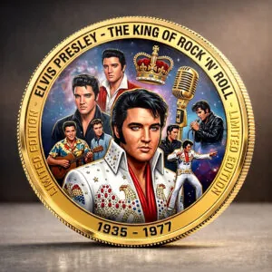 Elvis Presley Commemorative Coin - TMTHU6101