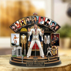Elvis Presley Custom Shape Acrylic Plaque - TMTHU6283