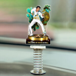 Elvis Presley Custom Shape Spring Acrylic Standee - HOATT17813