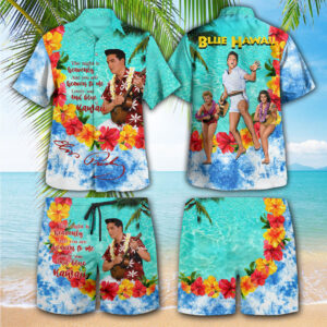 Elvis Presley 3D Hawaiian Apparel - HOATT18238