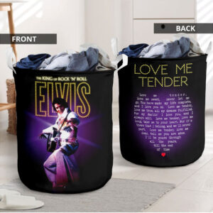 Elvis Presley Laundry Basket - HOATT18091