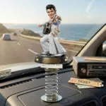 Elvis Presley Custom Shape Spring Acrylic Standee – TMTHU5995