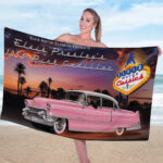 Elvis Presley Rectangle Beach Towel – TANTN22698