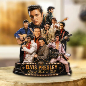 Elvis Presley Custom Shape Acrylic Plaque - GNE6643