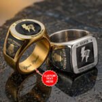Personalized Elvis Presley 3D Engraved Ring – TANTN23171