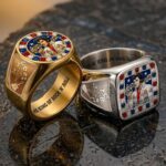 Elvis Presley 3D Engraved Ring – HOATT18207