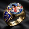 Elvis Presley 3D Engraved Ring - HOATT18260