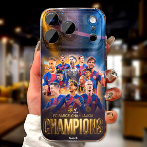 FC Barcelona LaLiga Winners 25/26 Phone Case – TMTHU6029