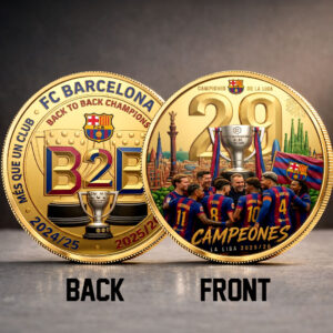 FC Barcelona LaLiga Winners 25/26 Commemorative Coin - TMTHU6034